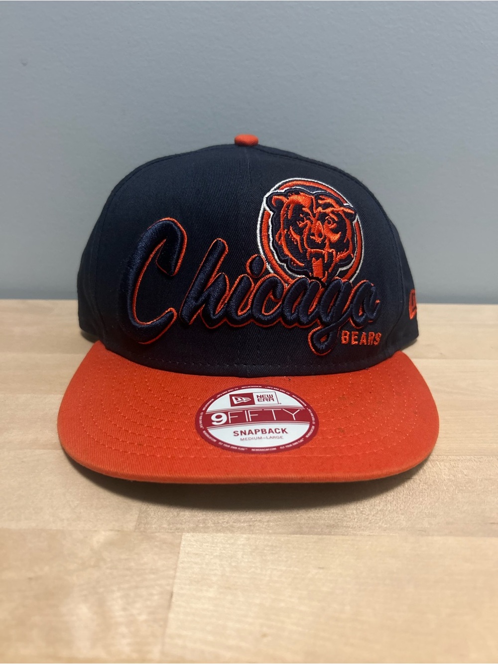 Chicago Bears Retro New Era Snapback Green UV